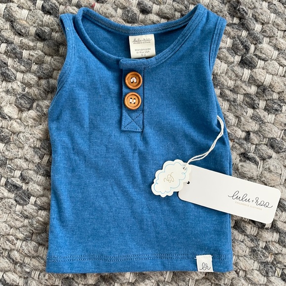 Lulu & Roo Other - Lulu & Roo Clothing Button Tank Top